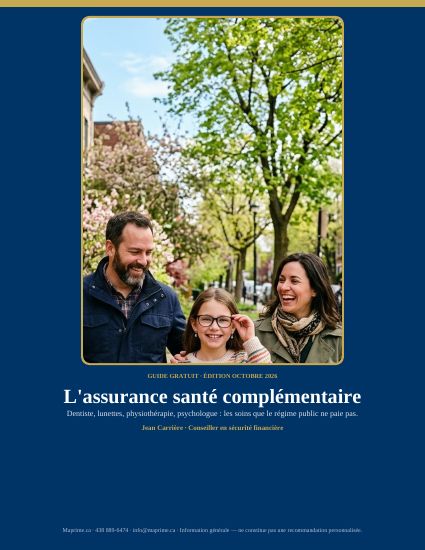 L'assurance santé complémentaire — guide PDF
