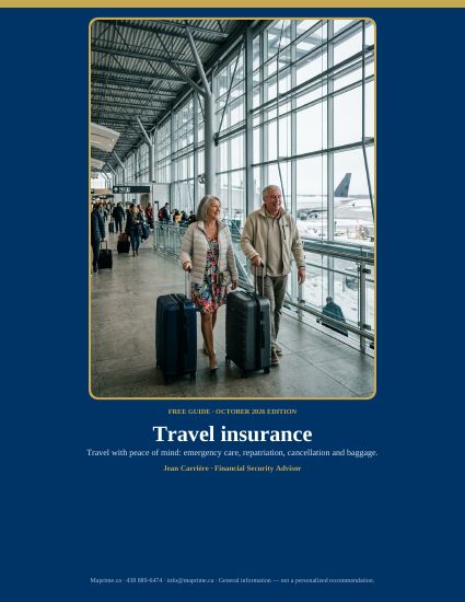Travel insurance — guide PDF
