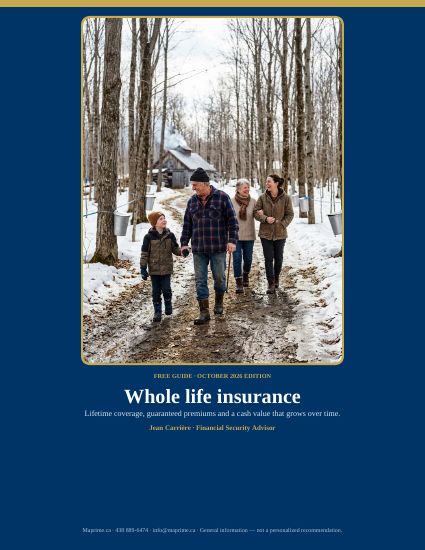 Whole life insurance — PDF